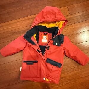 Joua toddler winter jacket red
